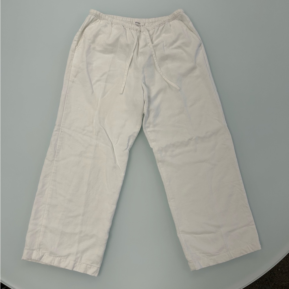 Splendid white cropped pants